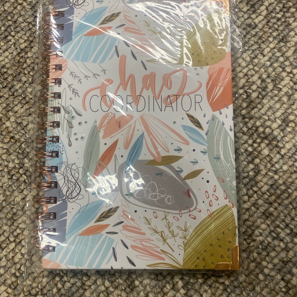 Colorful Chaos Coordinator Notebook